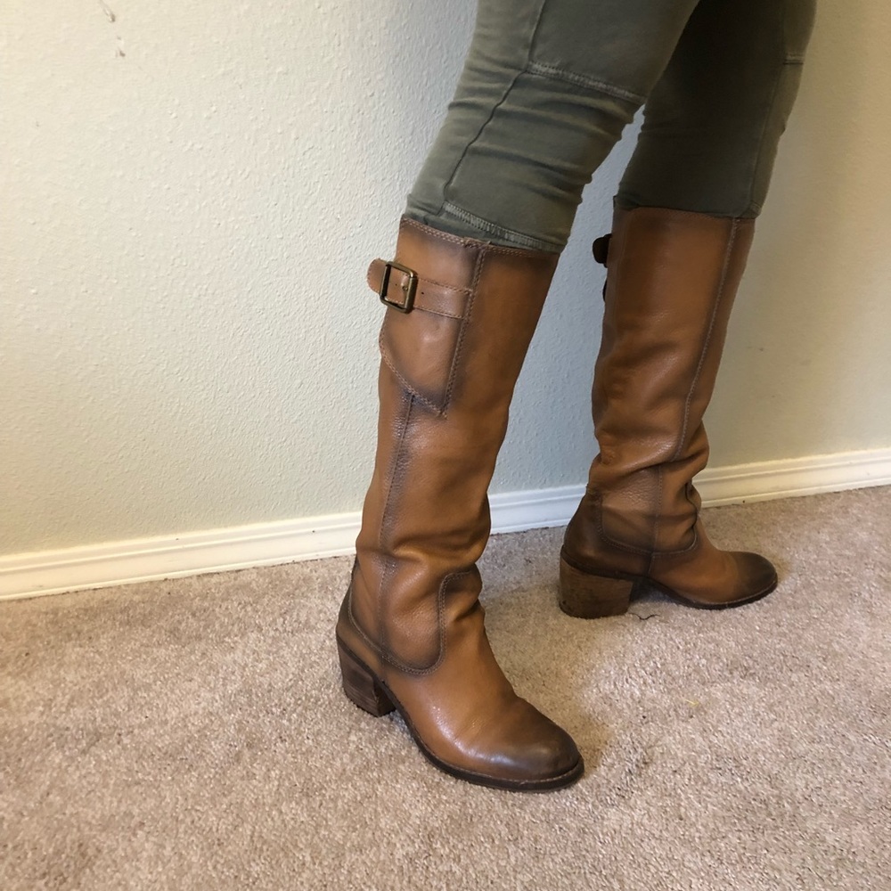 Lucky Brand tall boots with buckle